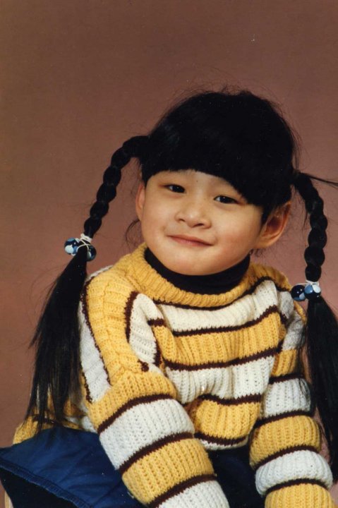 Här är jag ca 5 eller 6 år 